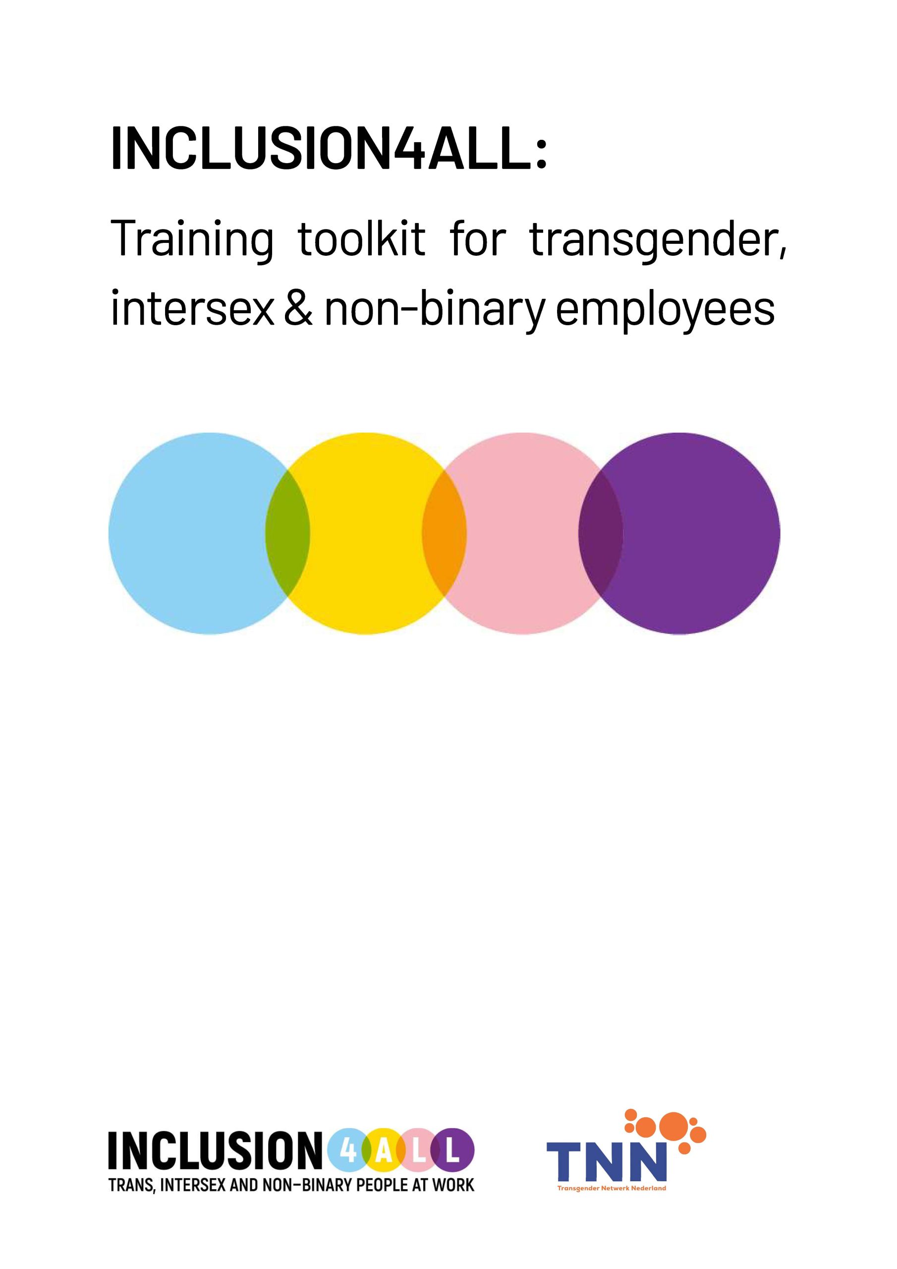 Voorblad I4A TINB Training toolkit English