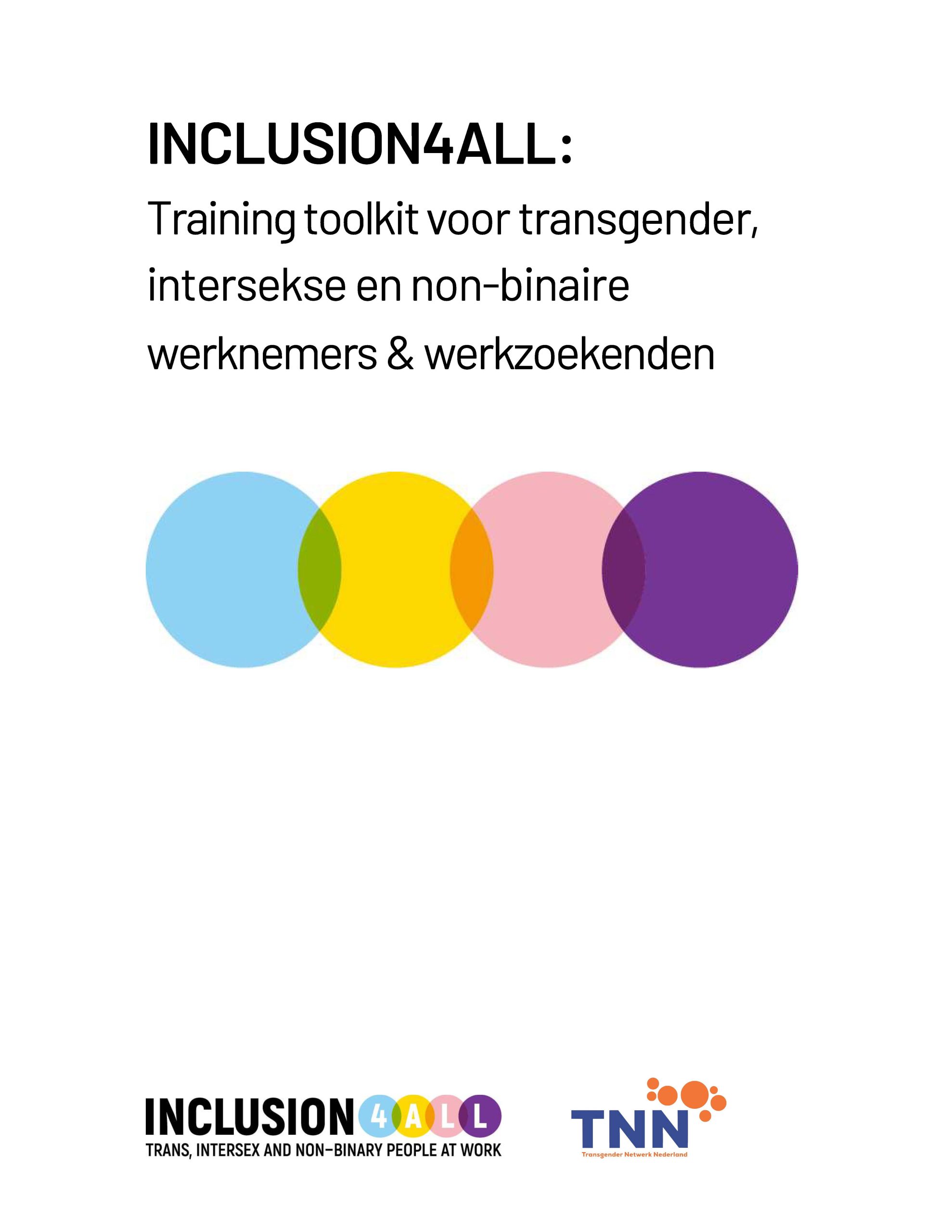 afbeelding training toolkit voor trans, intersekse en non-binaire werknemers & werkzoekende
