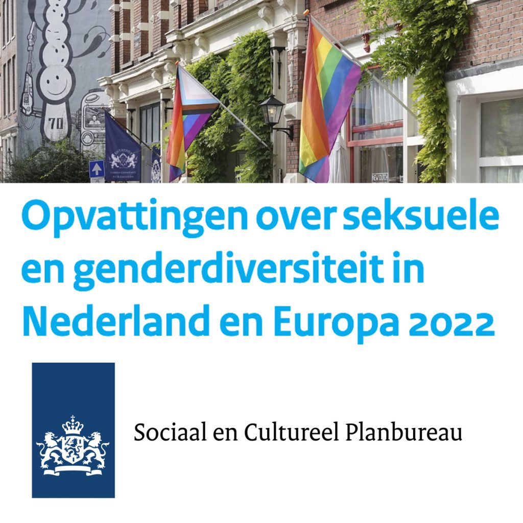 afbeelding over onderzoek opvattingen over seksuele en genderdiversiteit in NL en europa 2022