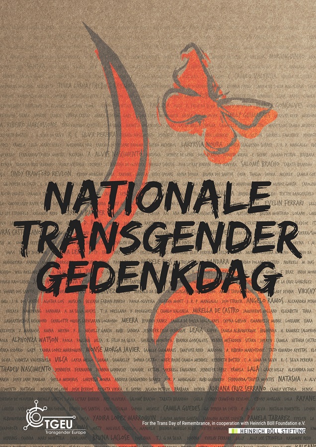 poster nationale transgender gedenkdag
