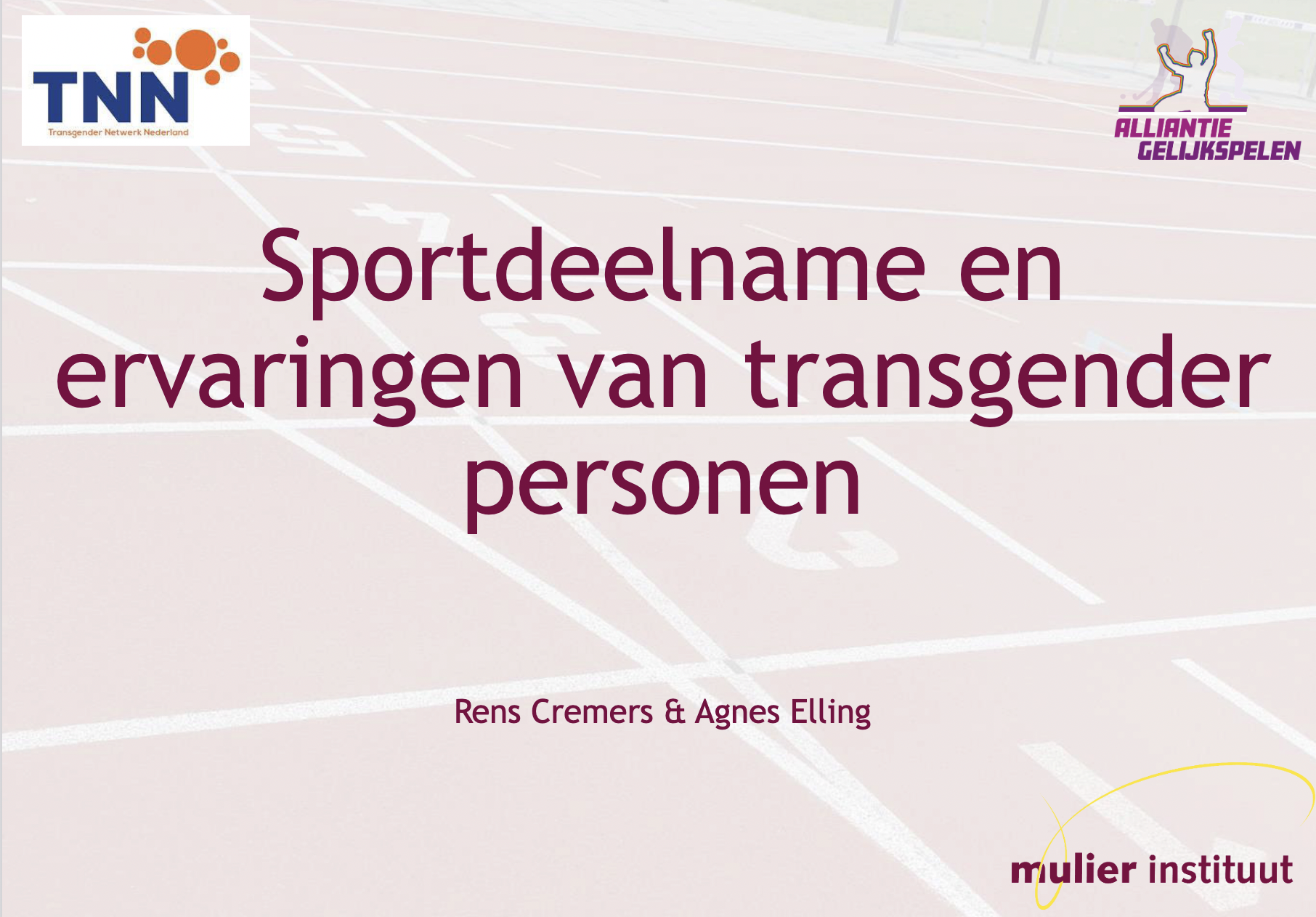 afbeelding onderzoek sportdeelname en ervaringen van transgender personen