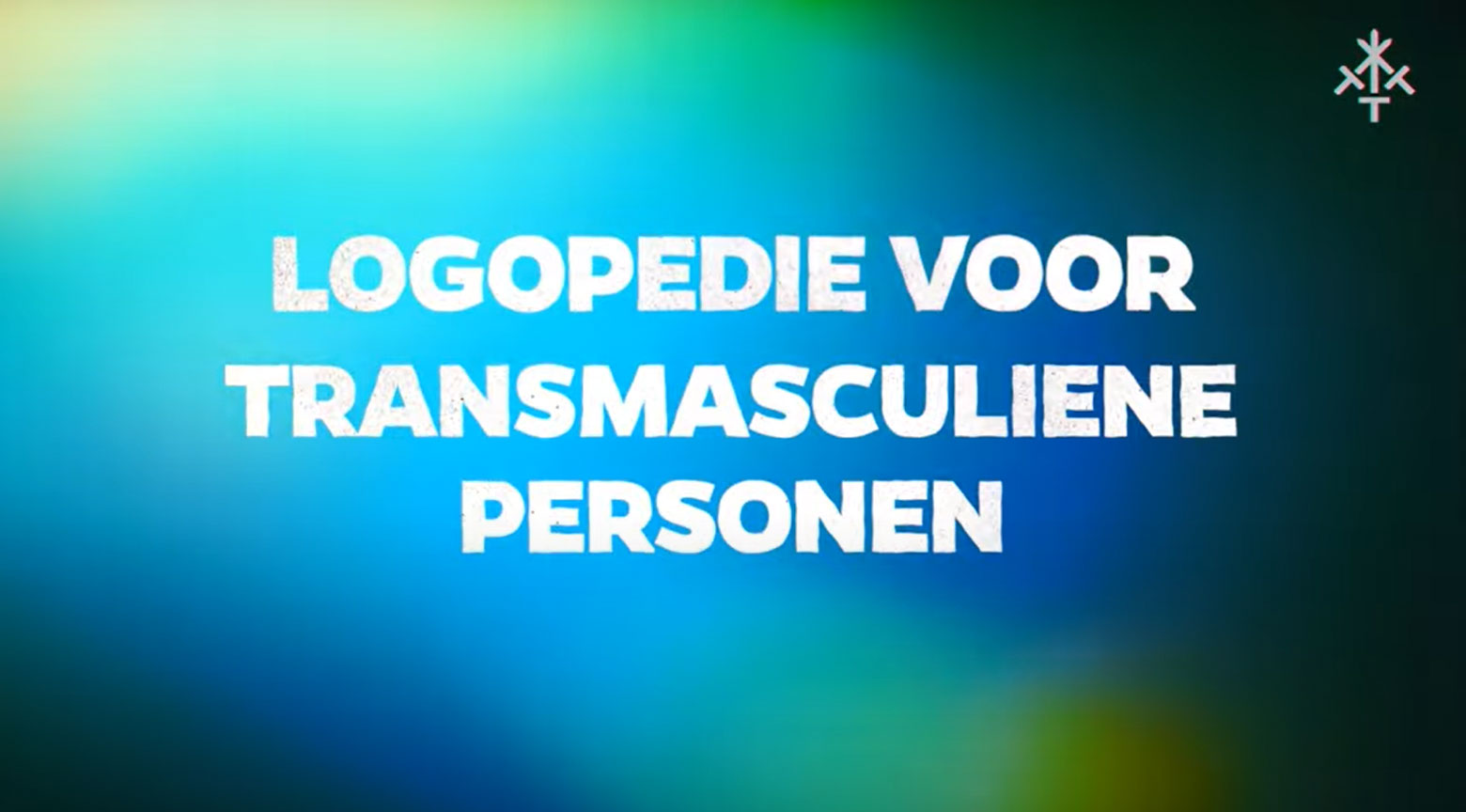 Plaatjes met de tekst; logopedie voor transmasculiene personen
