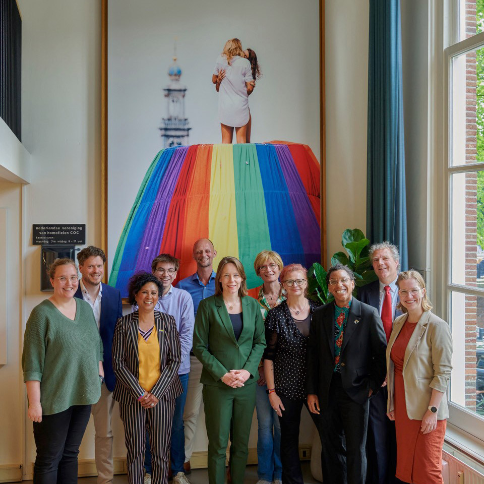 Hanke Bruins Slot van Binnenlandse Zaken met COC Nederland, Transgender Netwerk en Bi+ Nederland