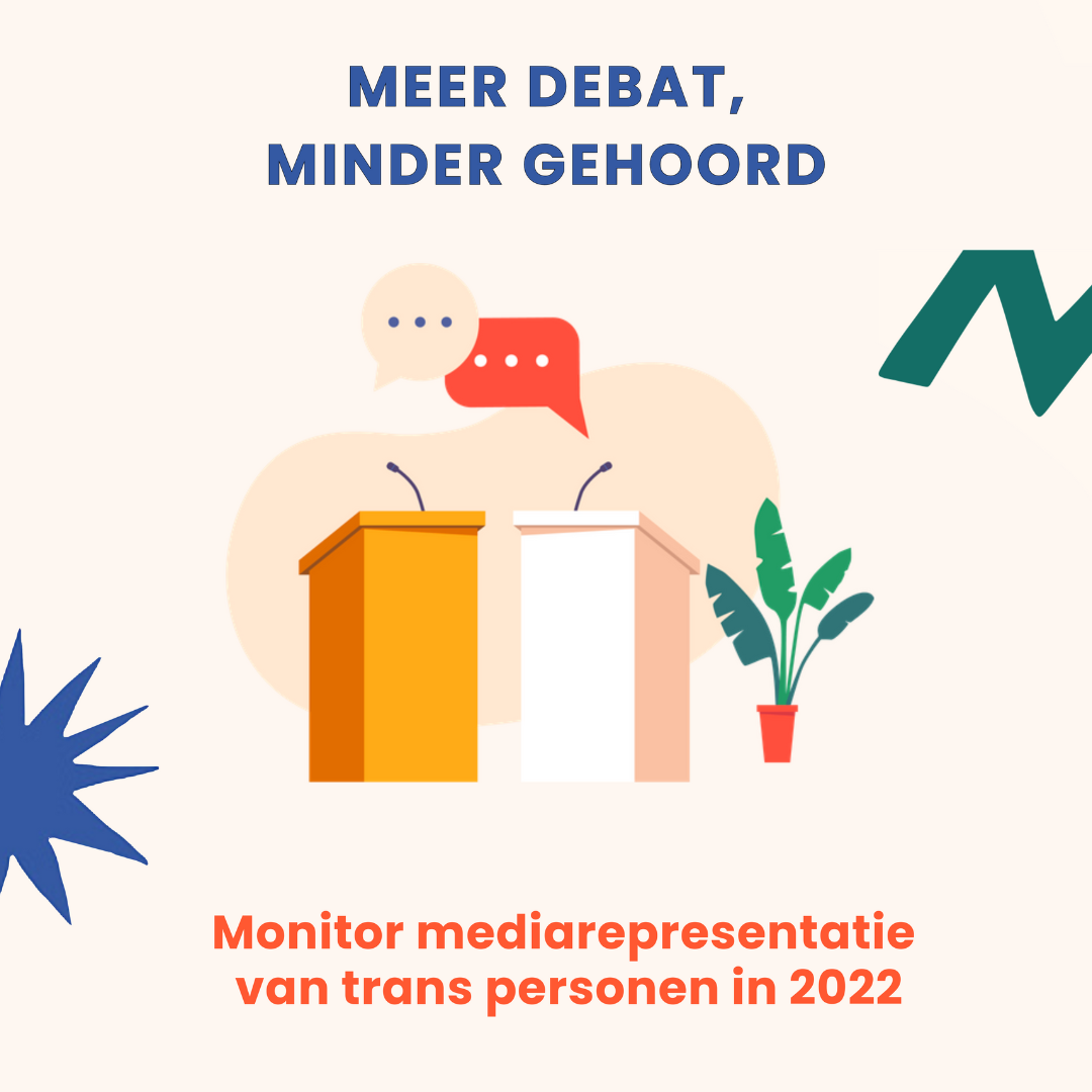 voorblad met spreekstoel voor de monitor mediarepresentatie 2022